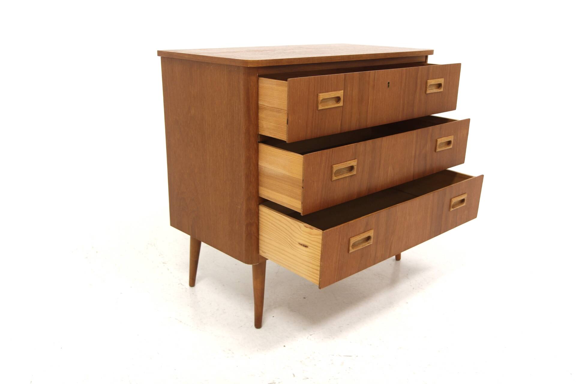 Scandinavian teak chest of drawers, Sweden, 1960