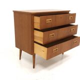 Commode scandinave en teck, Suède 1960