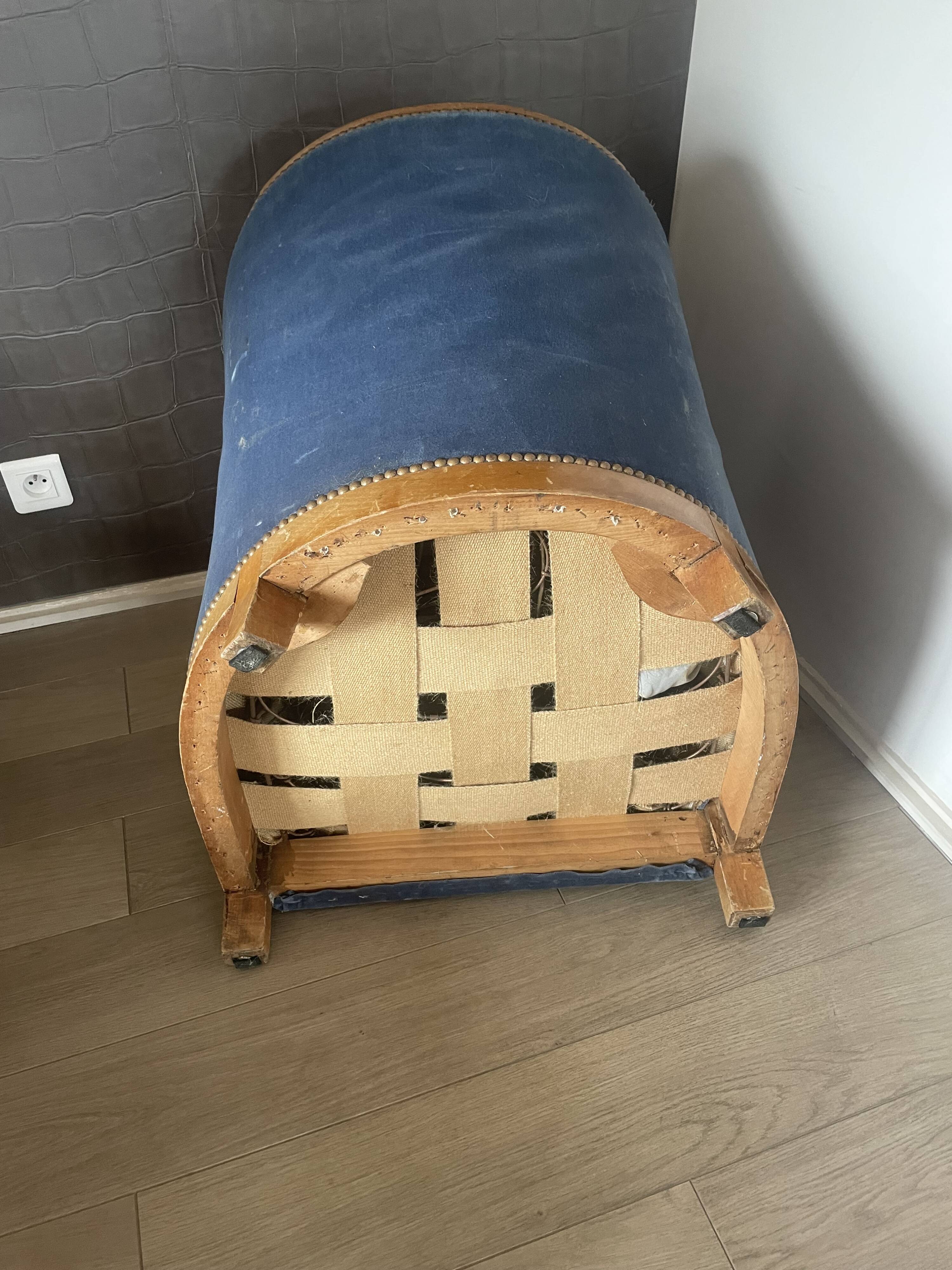 Chair in the style of Jean Michel Frank