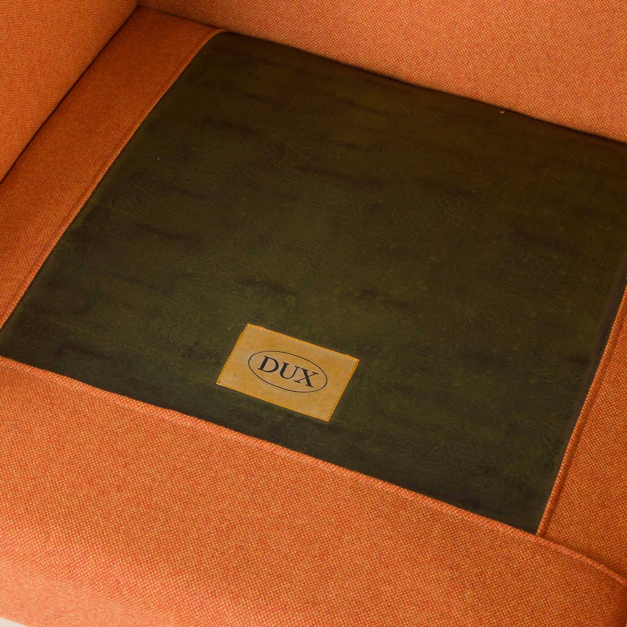 Dux Mid century lounge chairs attr. to  Folke Ohlsson, Sweden 1960s