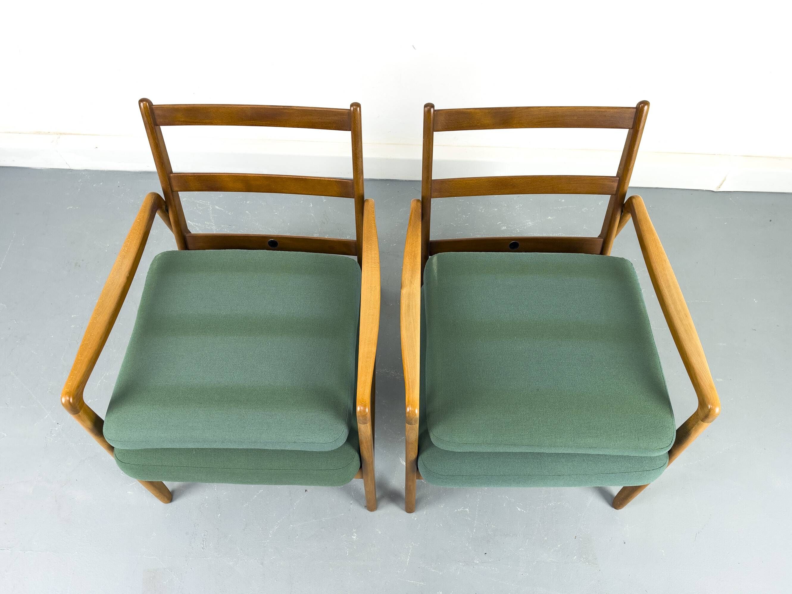 Danish Model FD-109 Lounge Chair by Ole Wanscher for France & Daverkosen, 1