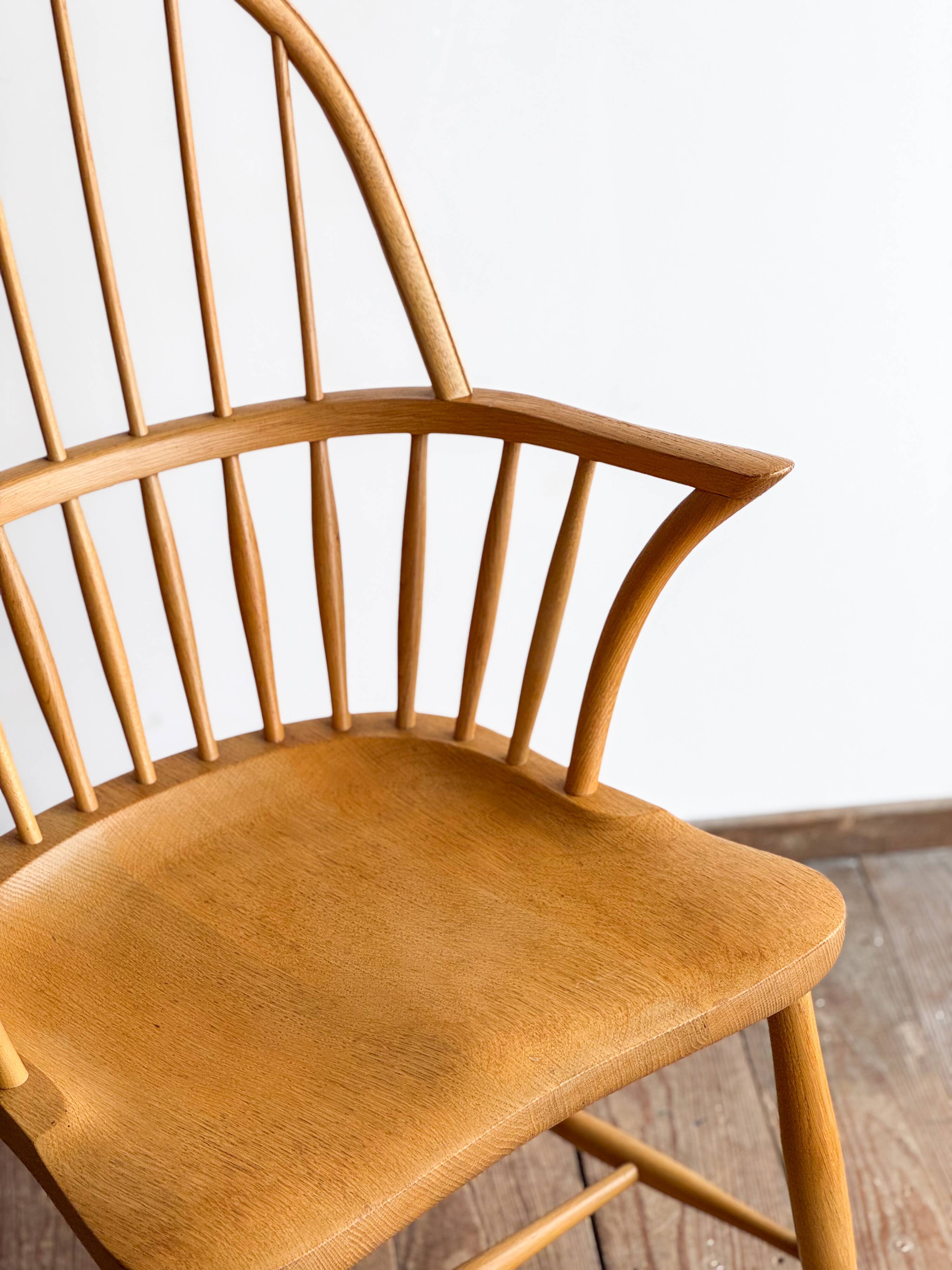 Chair by Frits Henningsen model CH18A in oak, Mid Century Design