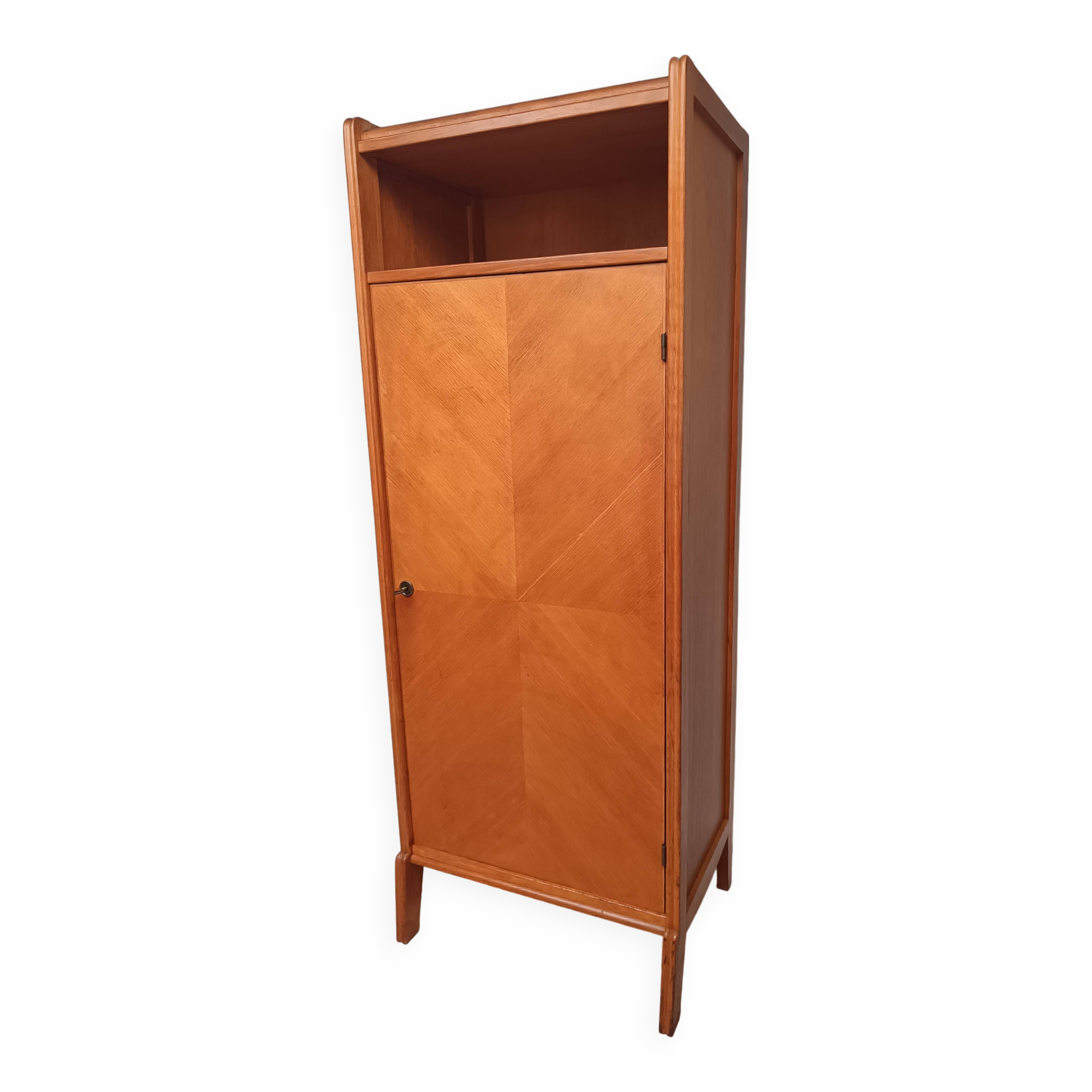 Wing-shaped locker cabinet from the 1950s