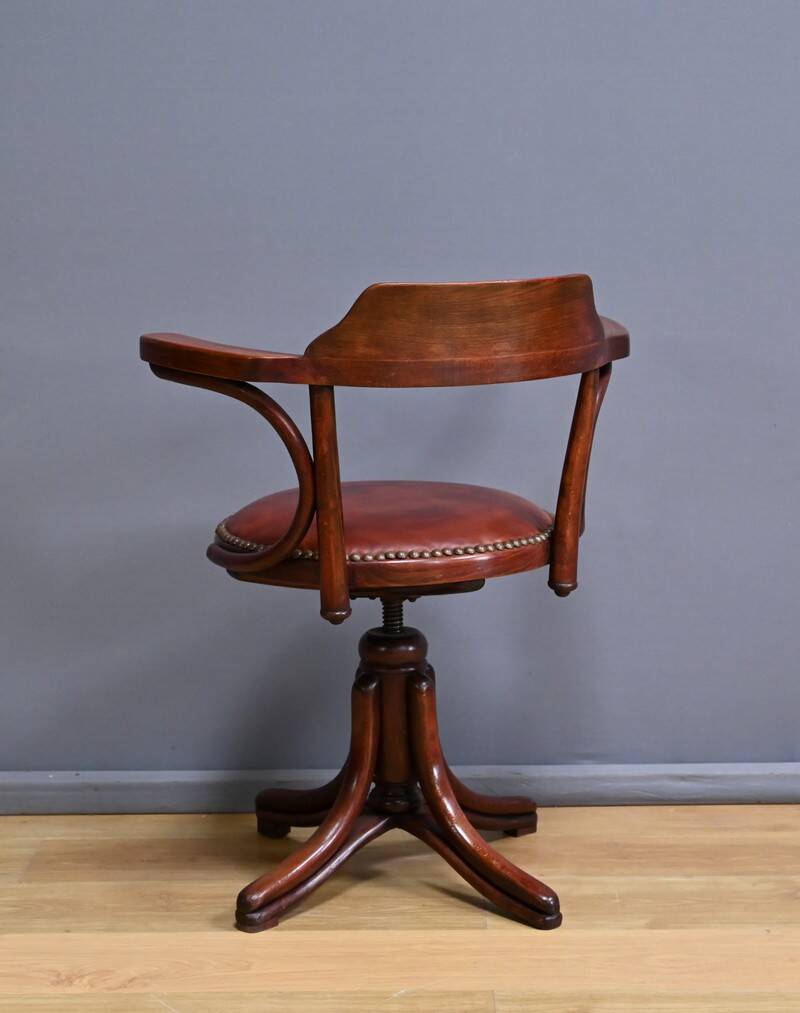 Stained Beech Office Chair  – 1930