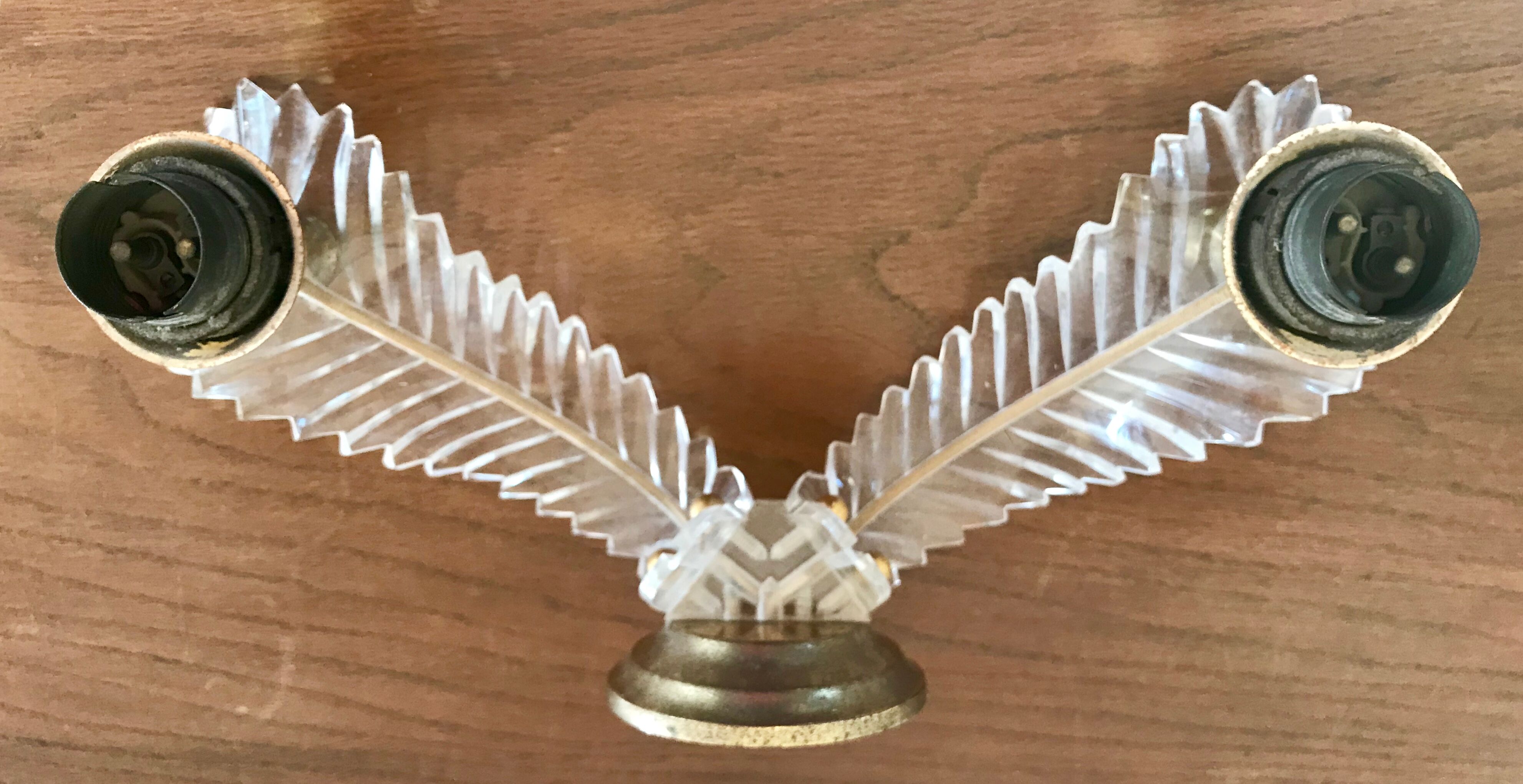 Pair of wall lamps
