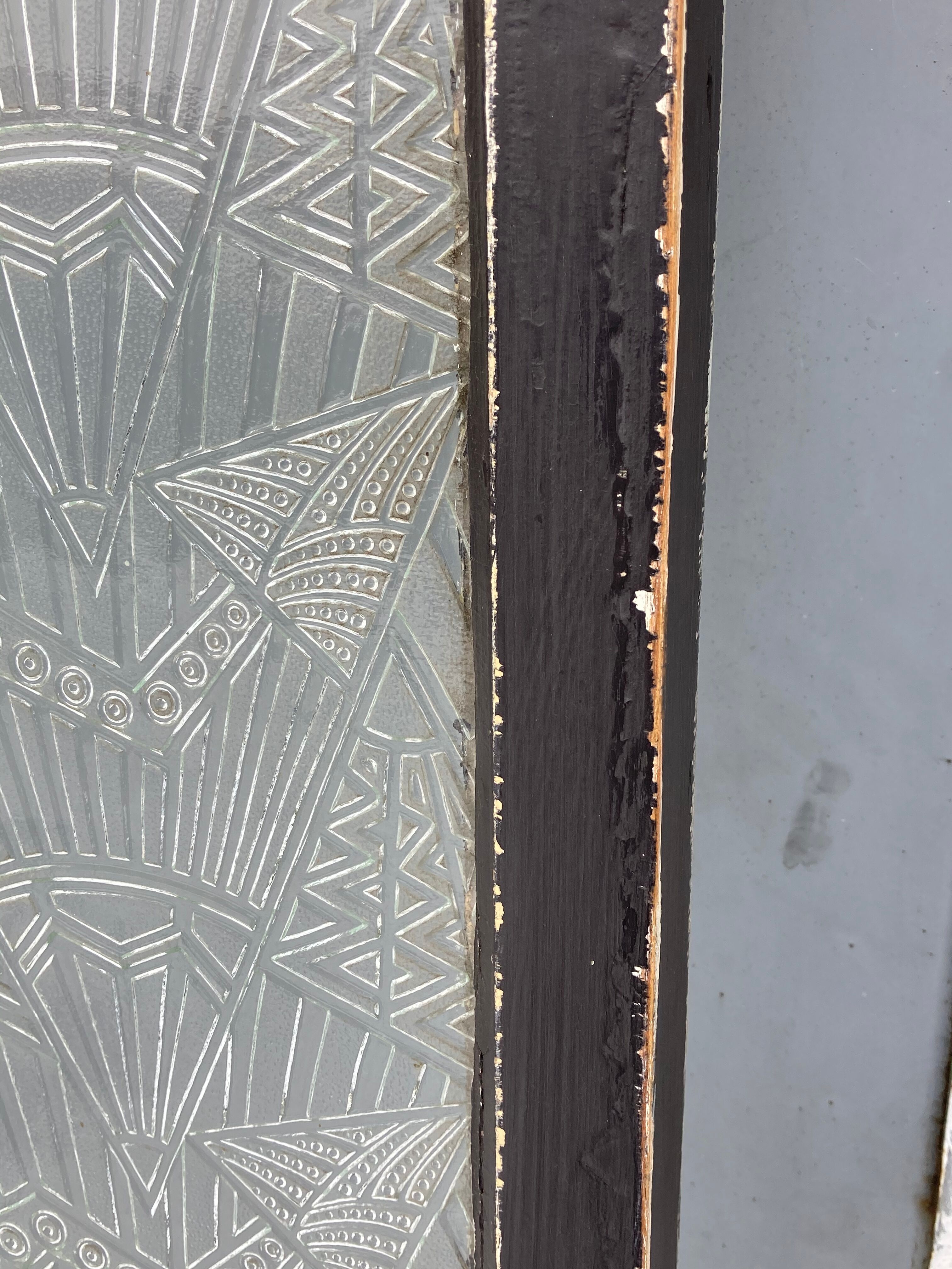 Art Deco glass windows