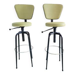 Deux chaises de bar années
