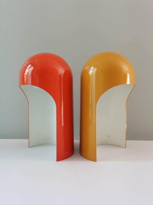 Pair of Italian lamps 70s- A. Bianchi Milano