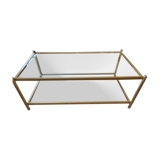 Table basse en verre