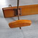 Old coat hangers in wood and metal