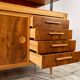 Vintage Credenza with pull-out table, 1960s, Czechoslovakia