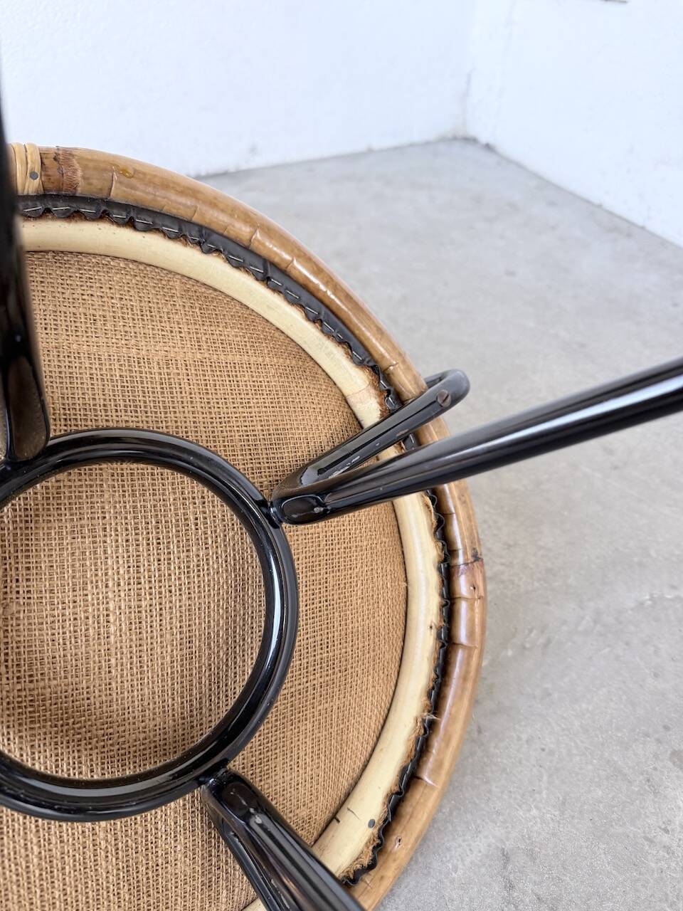 Rattan chair Dirk Van Sliedregt