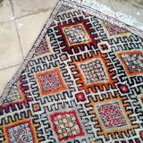 Old Berber carpet from the 1960 Morocco average atlas 213x160cm