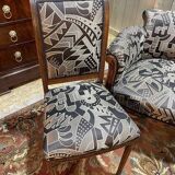 Salon Art Déco style Louis XVI Canapé - Fauteuils - Chaises