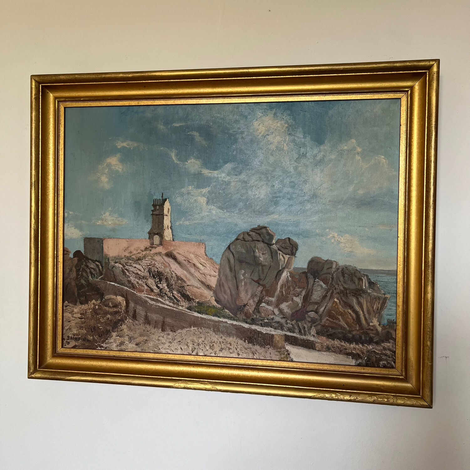 Painting by Rene Saintin