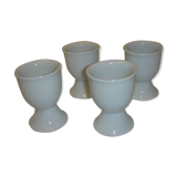 4 white porcelain cockroaches from 1970
