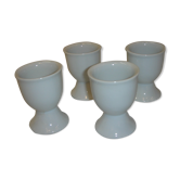4 white porcelain cockroaches from 1970