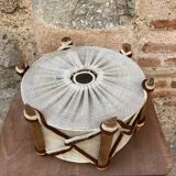 Wool and wood suspension
