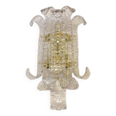 Transparent Lingue Murano Glass Wall Lamp by Simoeng