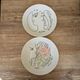 Set of two collectible porcelain plates - Jean Cocteau Art Editions