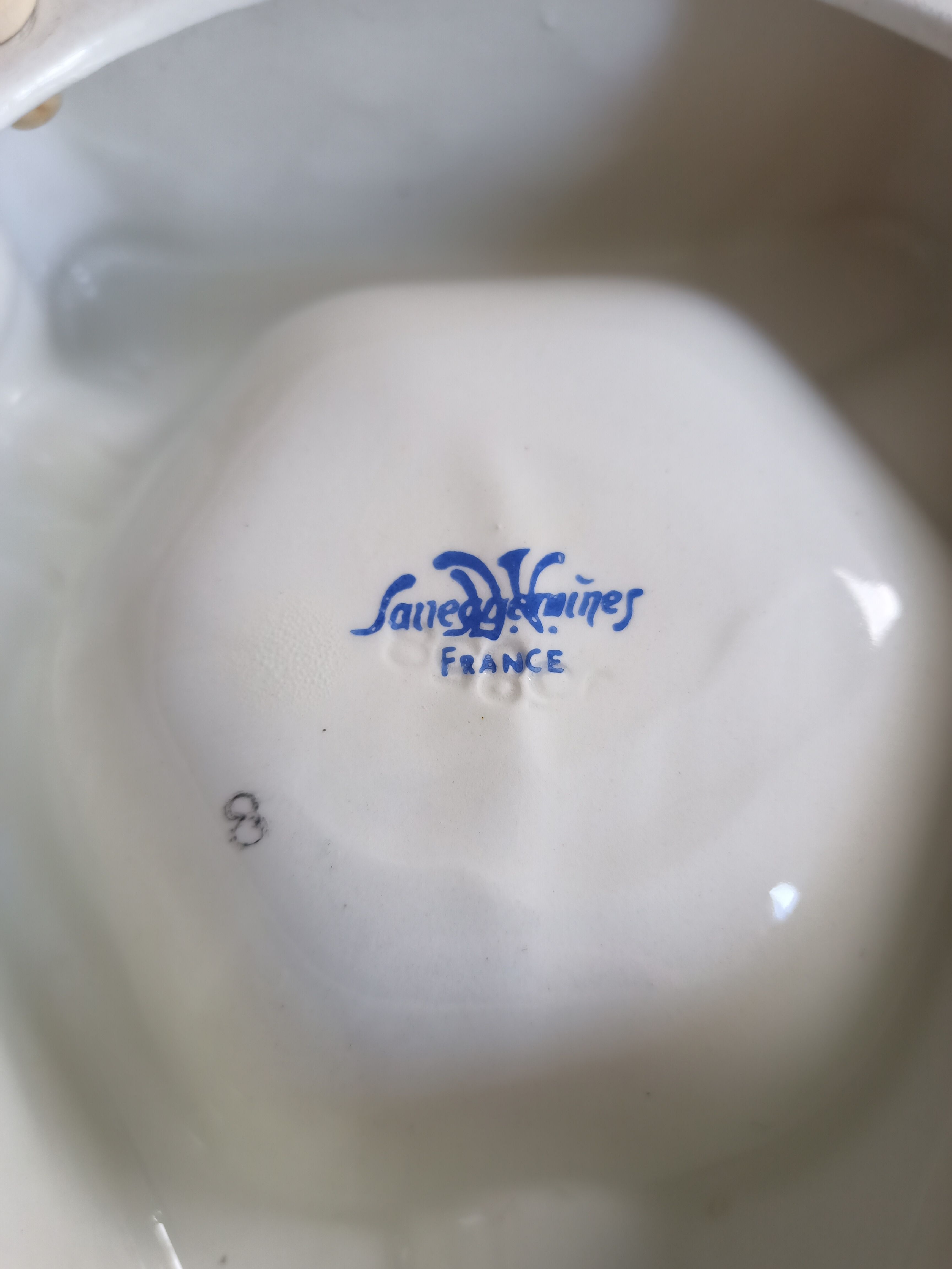 Cognac Otard ceramic advertising counter ashtray