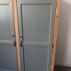 Verdigris two-door wardrobe
