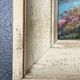 Painting Oil on Wood Bucolic Landscape Signed Louis Andrey