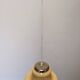 Suspension in caramel opaline, France around 1960.