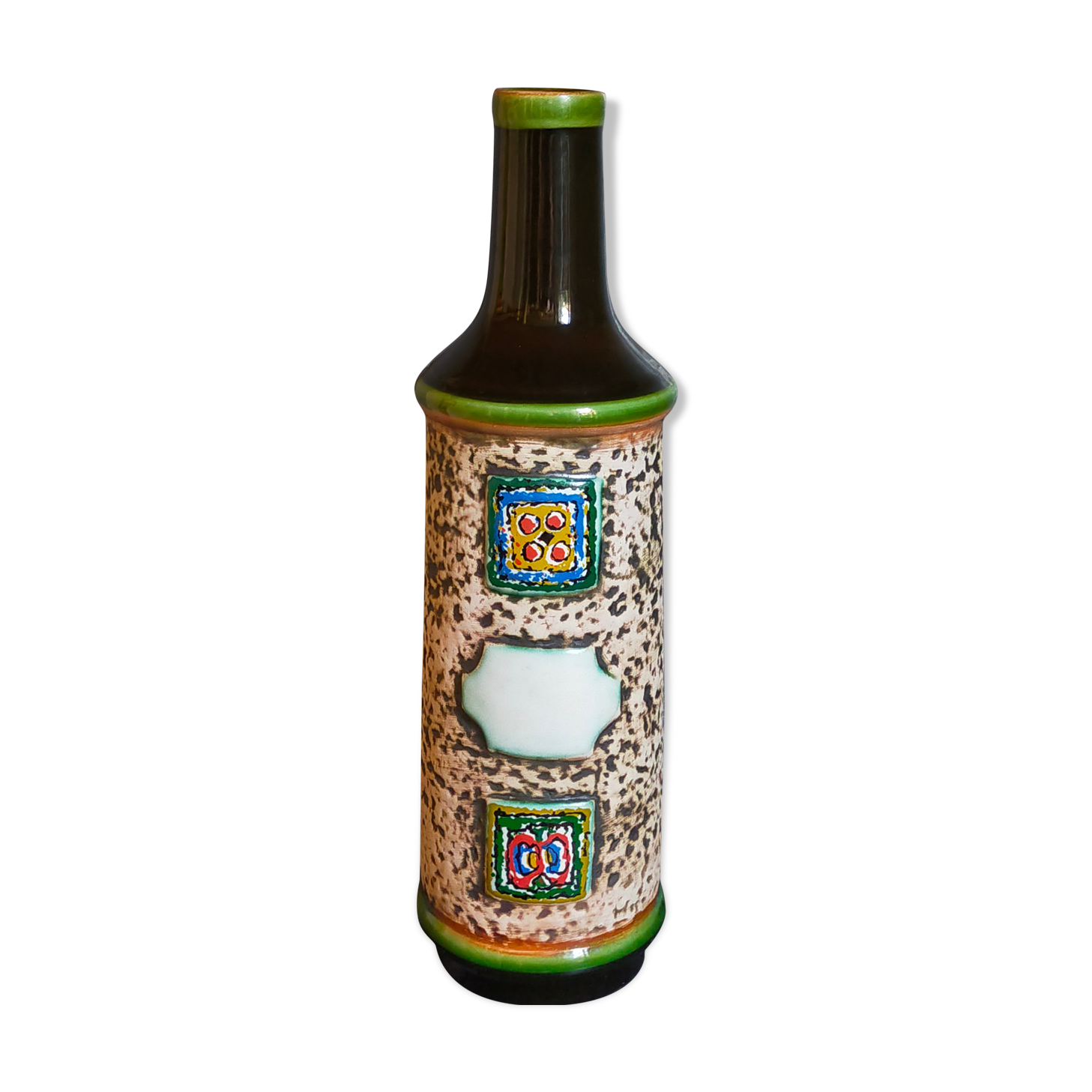 Bottle -soliflore ceramic west-germany vintage