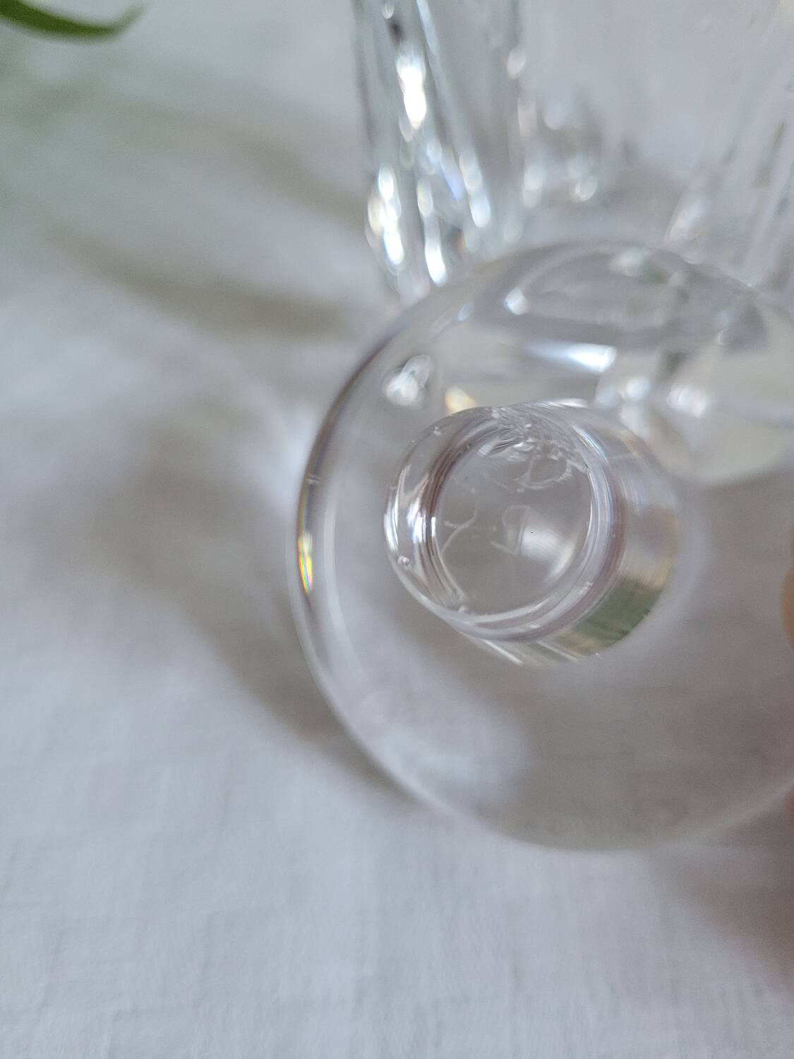 Crystal whisky carafe from Sèvres