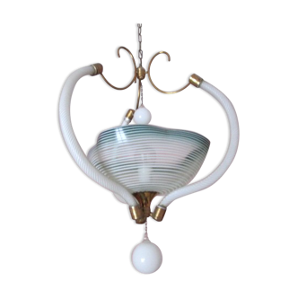 Murano glass pendant lamp from the 60s