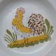 Old ceramic soup plate Charolles Auvergne