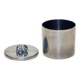 Norwegian Pewter lid box with bear knob by PA Lie, Oslo 1950s