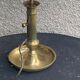 Table lamp, base old copper cellar rat candle holder