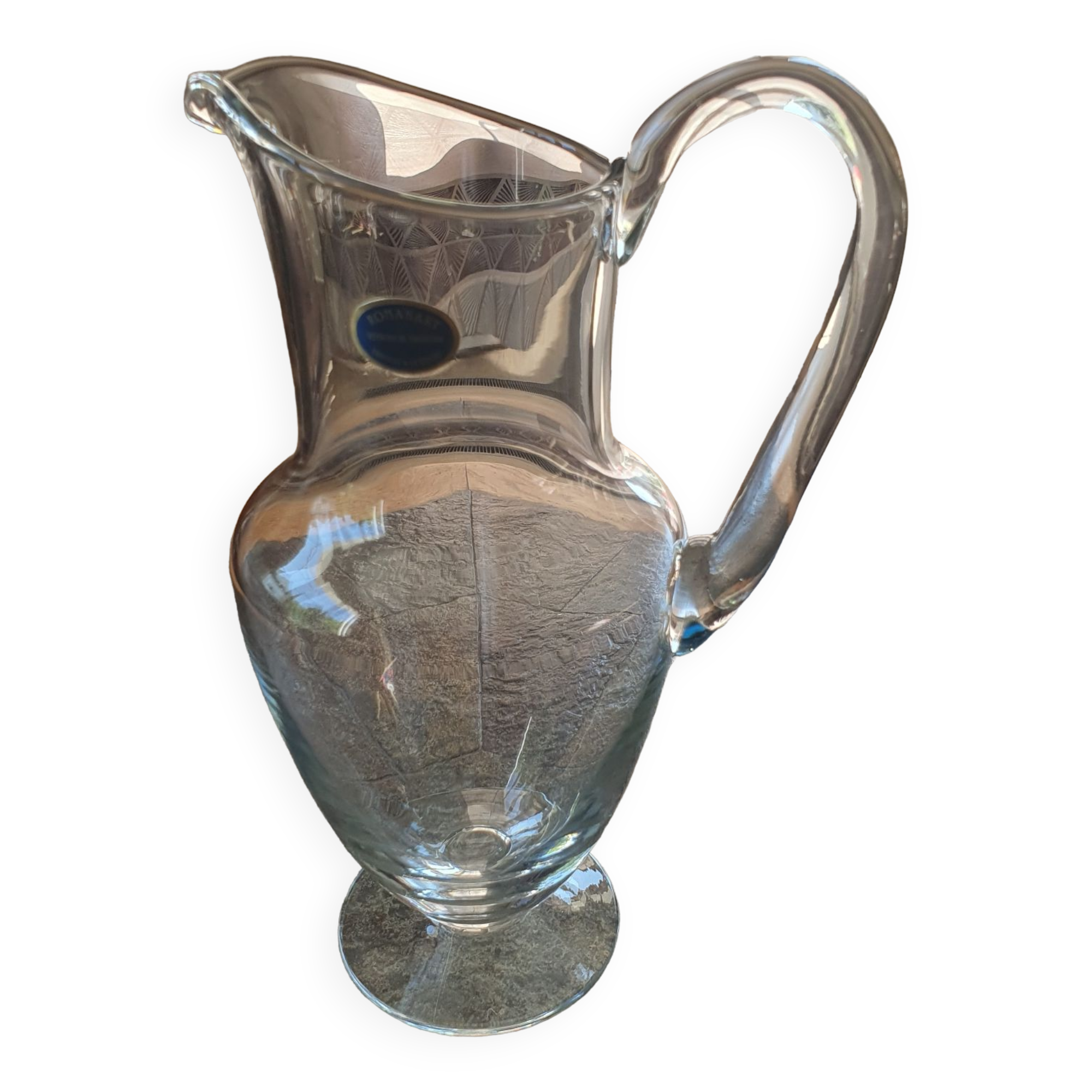 Carafe - traditional Romanart glassware