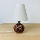 Openwork ceramic ball lamp foliage