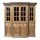 Pine shop display cabinet