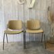 Pair of yellow Castelli chairs