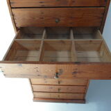 Industrial filing cabinet with drawers