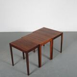 Svenn Eske Kristensen Nesting Tables for Pontoppidan, Denmark 1960