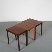 Tables gigognes de Svenn Eske Kristensen pour Pontoppidan, Danemark 1960