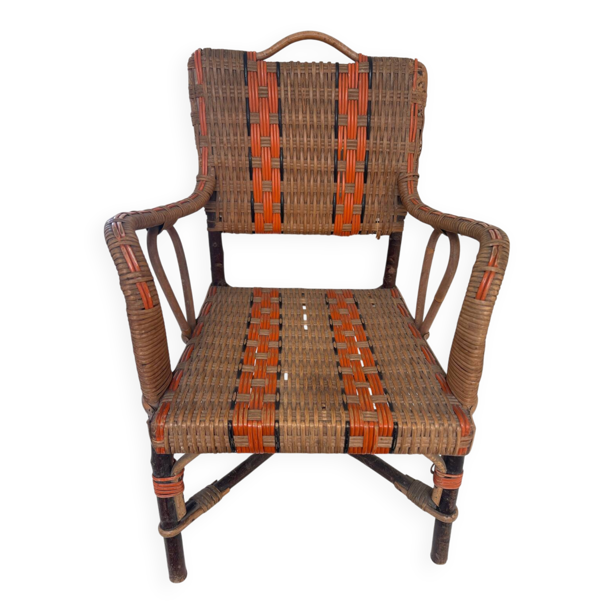 Rattan children's chair, 1900