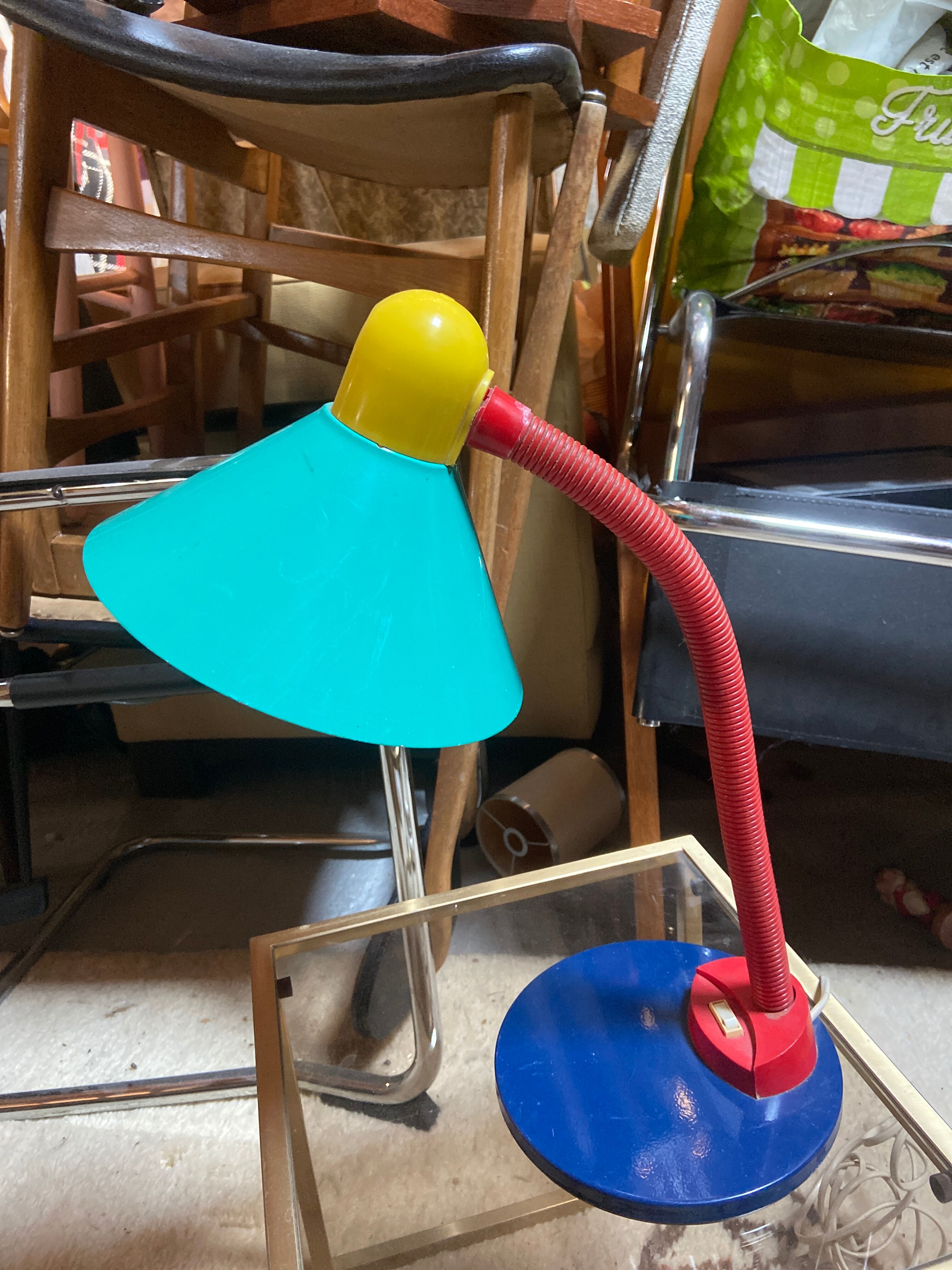 Kyoji Tanaka desk lamp for Aluminor 80s