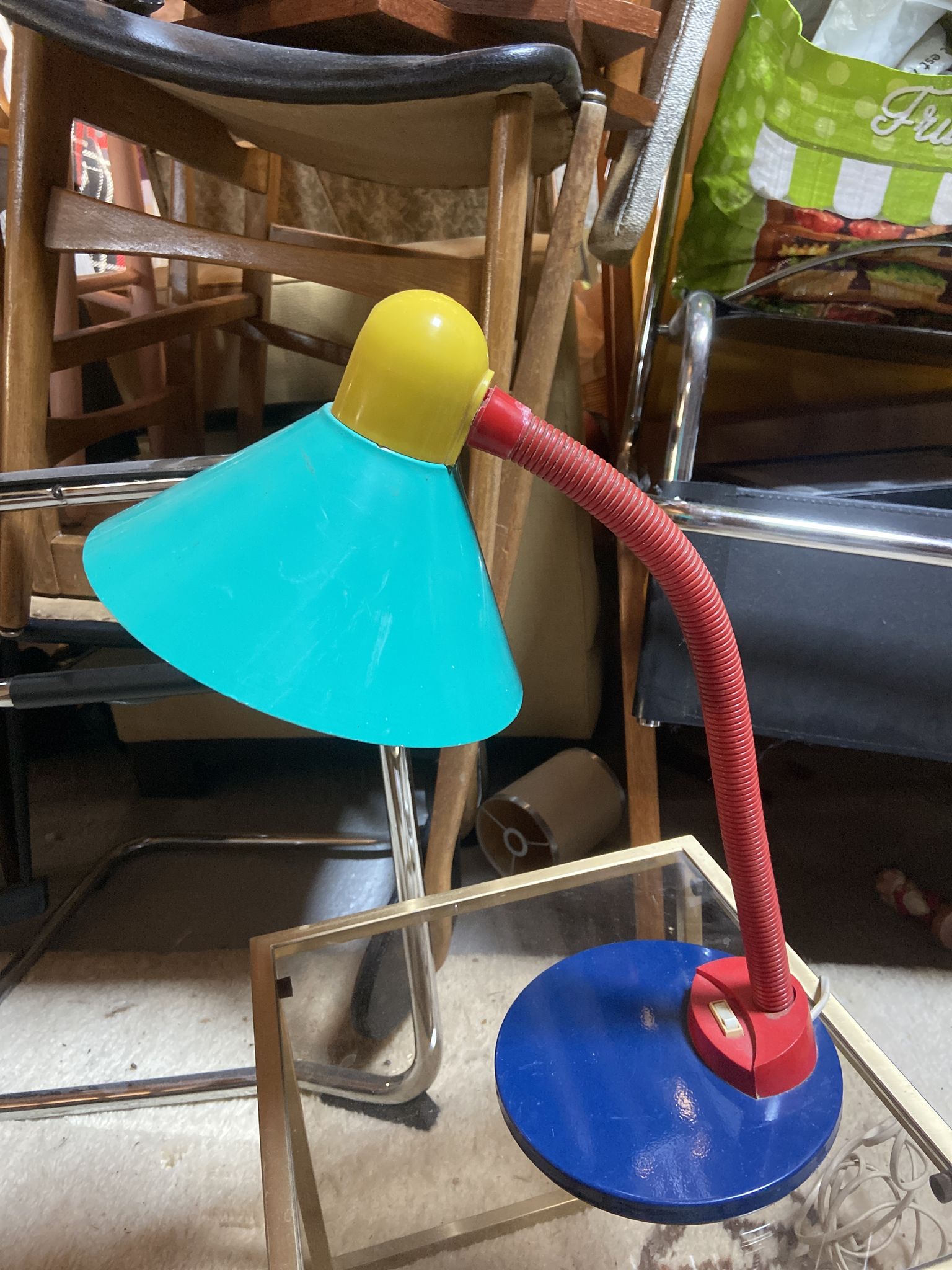Lampe de bureau de Kyoji Tanaka pour Aluminor années 80