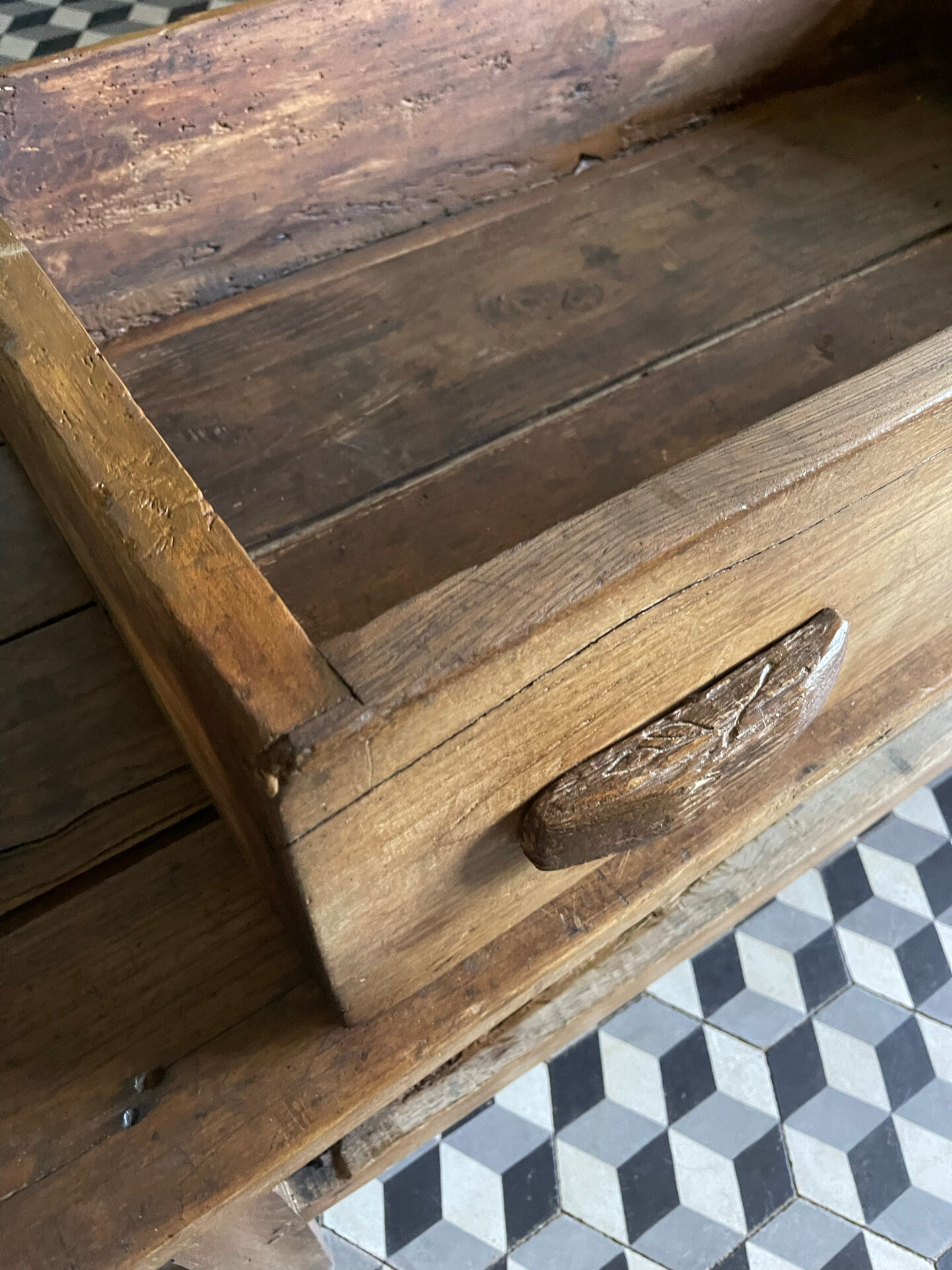 Old farmhouse coffee table