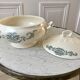 Soup pot Terre de Fer Longchamp model "Lutèce" late nineteenth