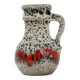 Fat Lava Design Vase West Germany Pottery Scheurich Lora 496-18