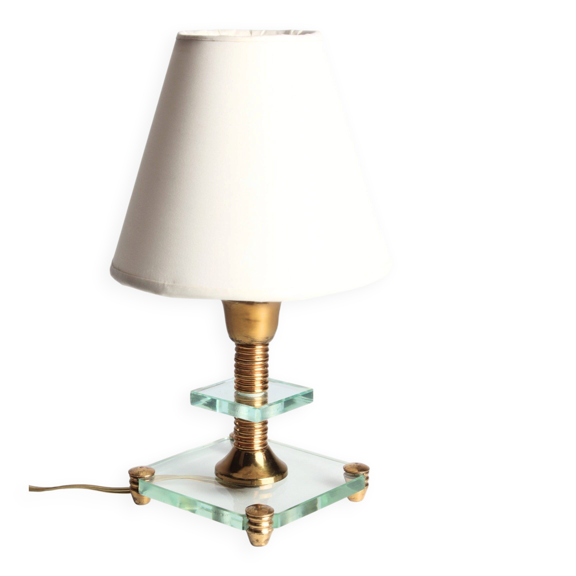 Small table lamp, in the style of Pietro Chiesa for Fontana Arte.