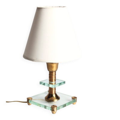 Petite lampe de table, dans le goût de Pietro Chiesa pour Fontana Arte