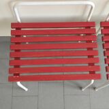 Paire de porte-bagages Charlotte Perriand les Arcs 1960